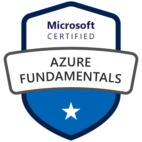 MS_AZ-900_Azure_Fundamentals MS_AZ-900 Azure Fundamentals certificate